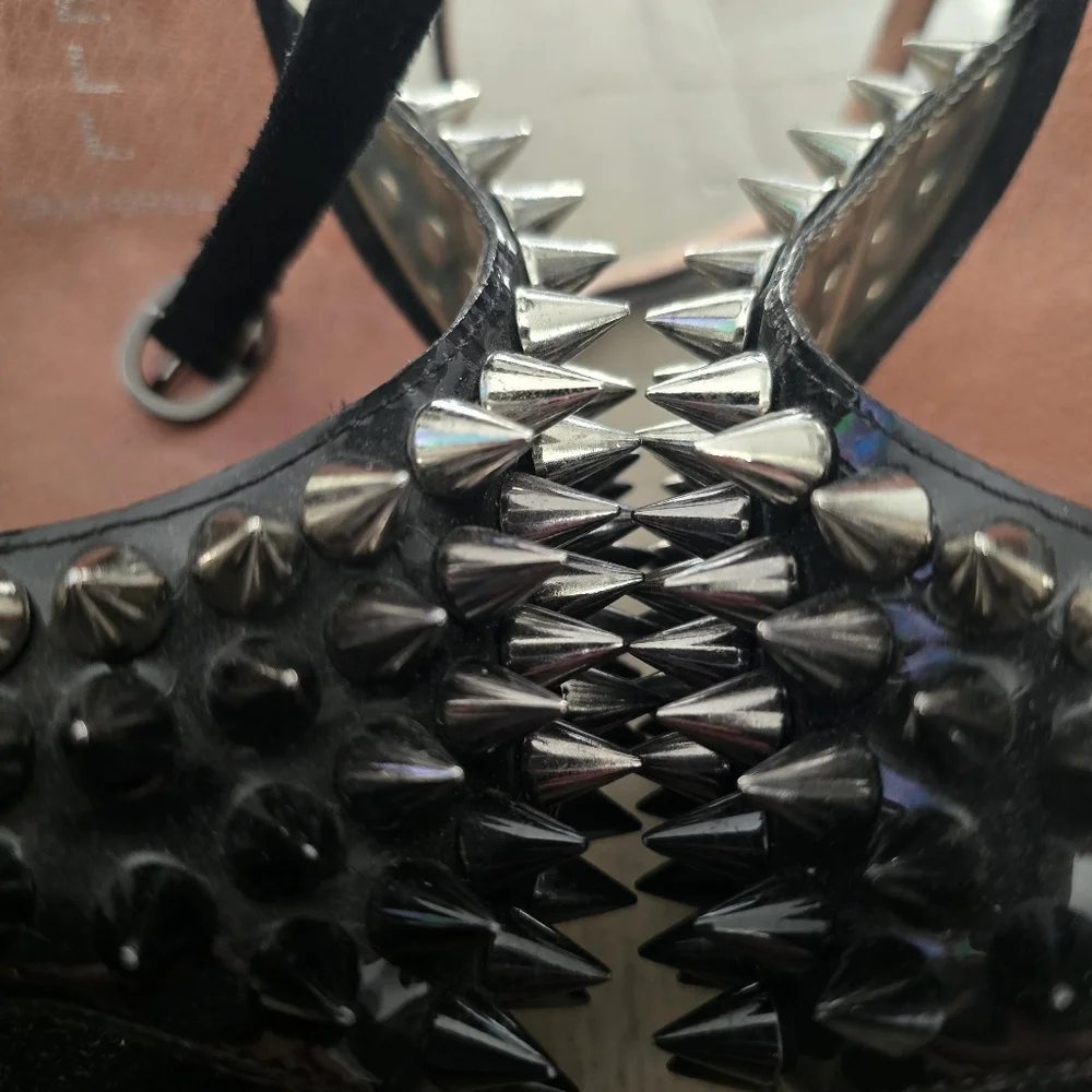 Jeffrey Campbell Platform Spike Heels sz 8 - Picture 7 of 7